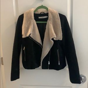 Vera Moda Faux Shearling Jacket